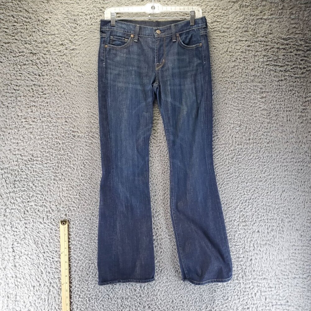 Citizens Of Humanity Jeans Womens 27 Blue Dita Petite Bootcut Stretch Denim